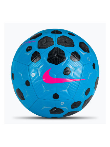 Футболна топка Nike Academy blue glow/black/pink blast размер 5