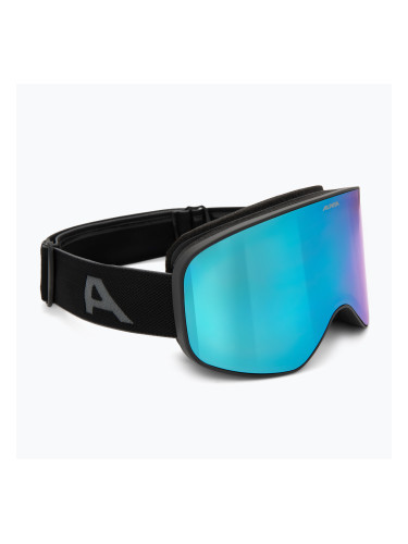 Скиорски очила Alpina Slope Q-Lite black/black matte/blue