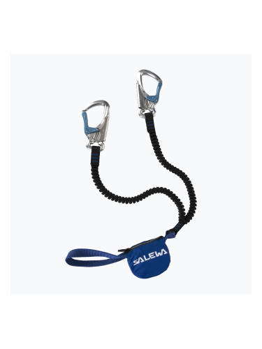 Salewa Via Ferrata Premium Attac Longline black/blue 00-0000000986