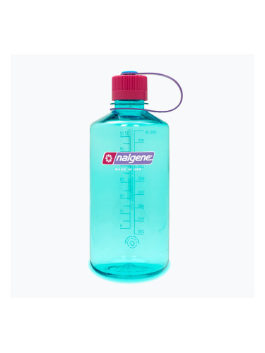 Туристическа бутилка Nalgene Narrow Mouth Sustain 1000 ml surfer