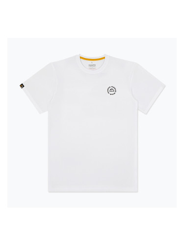 Мъжка тениска MANTO Worldwild white