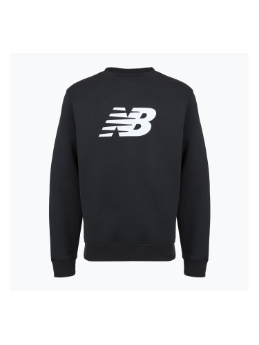 Мъжки суитшърт New Balance Sport Core Brushed Crew black/white