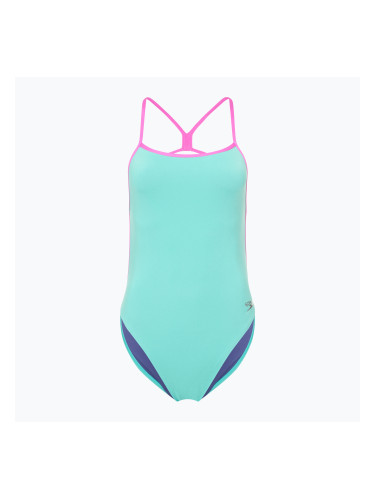 Speedo Solid Vback arctic glass дамски бански от една част