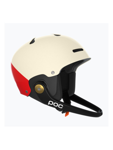 Скиорска каска POC Artic SL MIPS rouge/blanc