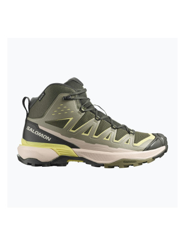 Мъжки обувки за трекинг Salomon X Ultra 360 Edge Mid GTX olive night/aloe