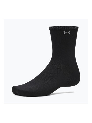 Чорапи Under Armour Velociti Lite Crew ultimate black/ultimate black/ultimate black