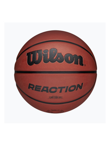 Баскетболна топката Wilson Reaction brown размер 7