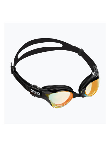 Очила за плуване Arena Cobra Tri Swipe Mirror yellow copper/black 002508/355