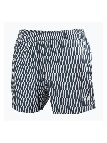 Мъжки шорти за ветроходство Helly Hansen Newport Trunk 4.5“ navy offset stripe aop