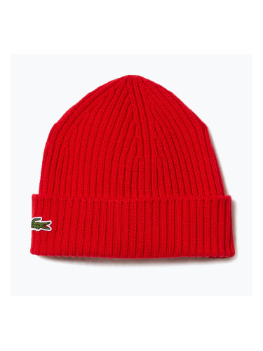 Зимна шапка Lacoste RB0001 red