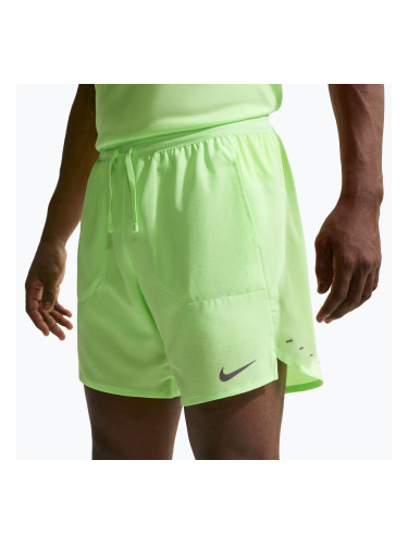 Мъжки шорти за бягане Nike Stride Dri-Fit 2in1 7“ lime blast