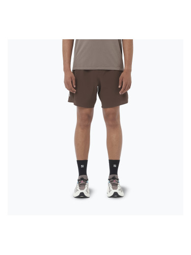 Мъжки шорти за бягане Salomon Sense Aero 7“ coffee bean