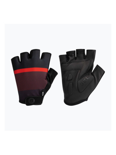 Мъжки ръкавици за колоездене Rogelli Hero II black/red/bordeaux