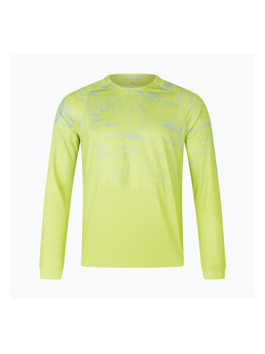 Мъжки колоездачен суитшърт с дълъг ръкав Endura Marble Ltd Printed lime green