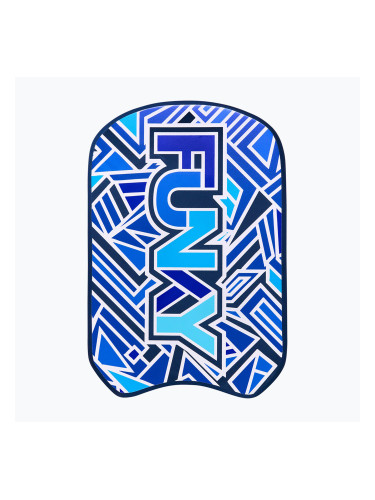 Дъска за плуване Funky Training blue bits