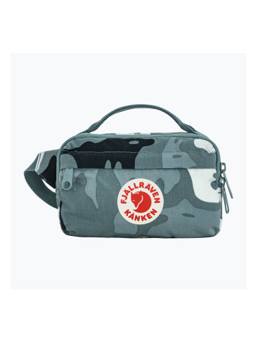 Чантичка за кръста Fjällräven Kanken Graphics Hip Pack nimbus blue/hidden animals