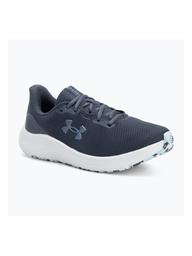 Under Armour Charged Pursuit 4 дамски обувки за бягане downpour gray/downpour gray/metallic gravel