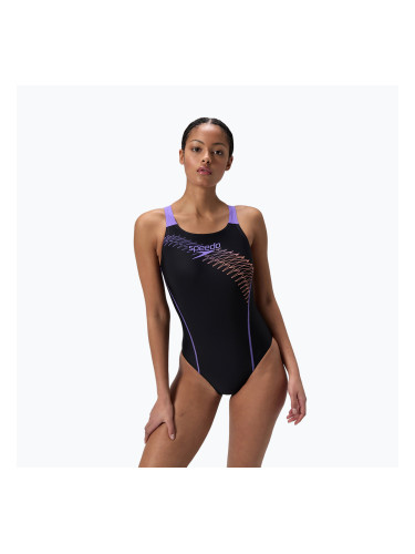 Цял бански костюм Speedo Medley Logo Medalist bright peach