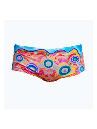 Детски боксерки за плуване Funky Trunks Sidewinder Trunks kulin colour
