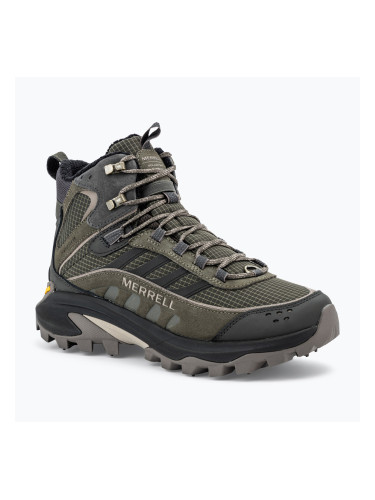 Мъжки туристически обувки Merrell Moab Speed 2 Thermo Mid Wp olive