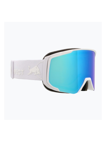 Маска Red Bull SPECT Jibb matt white/smoke with blue mirror