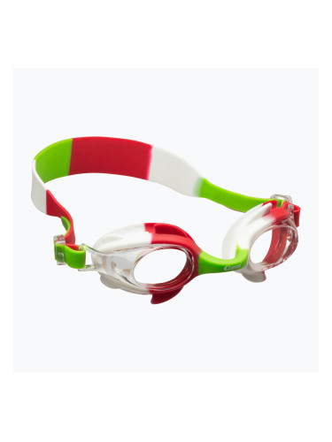 Детски очила за плуване Cressi Seahorse сиво/бяло/розово