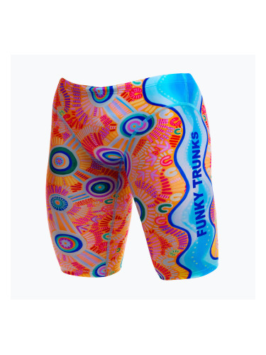 Мъжки плувни шорти тип клин Funky Trunks Fast Training Jammer kulin colour