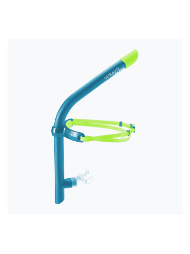 TYR Ultralite Snorkel Elite синя/жълта тръба за плуване