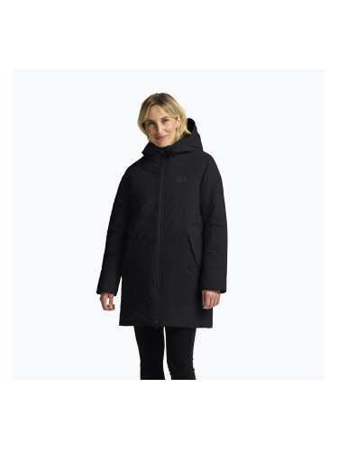 Дамско подплатено яке Jack Wolfskin Frost Haven black