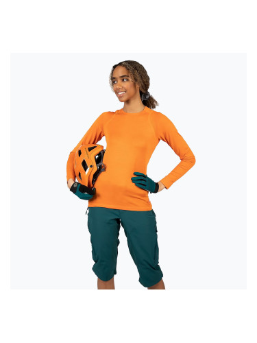 Дамска колоездачна блуза с дълъг ръкав Endura Singletrack harvest