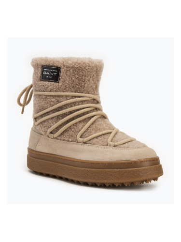Дамски ботуши за сняг GANT Snowhill taupe
