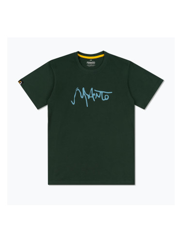 Мъжка тениска MANTO Ink pine green