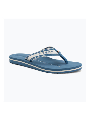 Дамски джапанки Tommy Hilfiger Webbing Summer Sandal cobalt steel