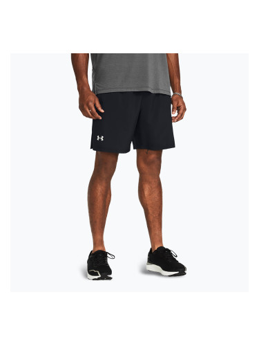 Мъжки шорти за бягане Under Armour Launch 7" black/black/reflective