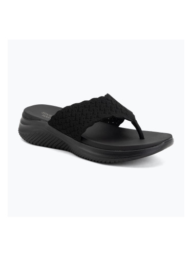 Дамски чехли SKECHERS Ultra Flex 3.0 Rhythm Waves black