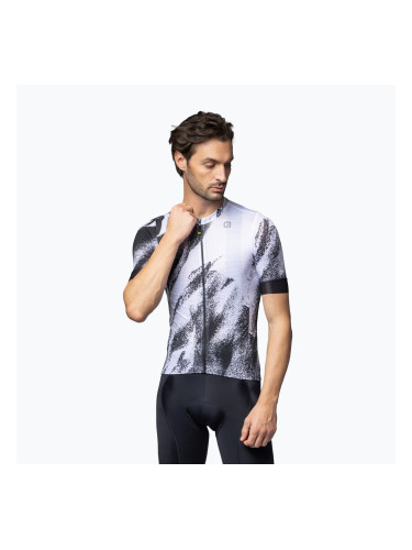 Мъжко колоездачно трико Alé Trace бяло