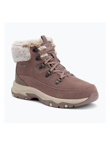 Дамски обувки Skechers Trego Snow Worries mauve