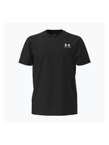 Мъжка тениска за тренировка Under Armour Icon Heavyweight Tee Taping black/white