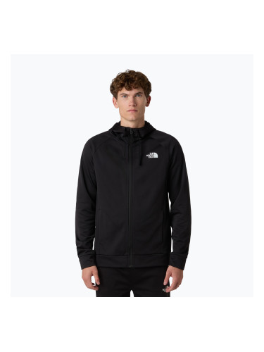 Мъжки суитшърт The North Face Reaxion 2.0 Hooded Full Zip black heather