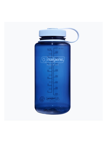 Туристическа бутилка Nalgene Wide Mouth Sustain 1000 ml indigo