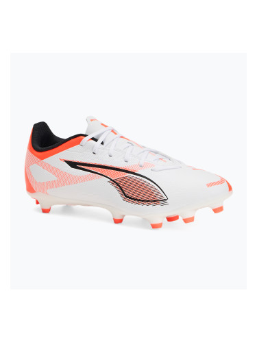 Футболни обувки PUMA Ultra 5 Play FG/AG puma white/puma black/glowing red