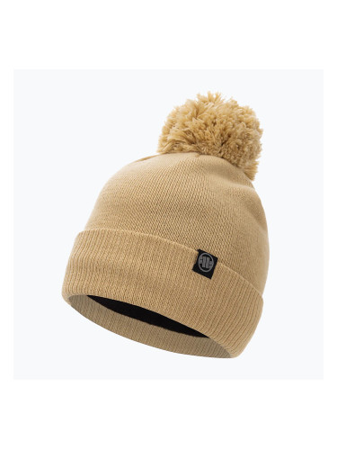 Зимна шапка Pitbull West Coast Bubble Small Logo 2 пясъка