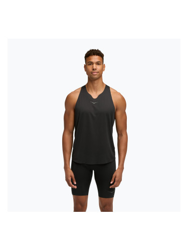 Мъжка тениска за бягане HOKA Race Singlet hoka black