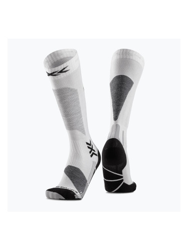 Дамски скиорски чорапи X-Socks Ski Discover Otc x white/grey