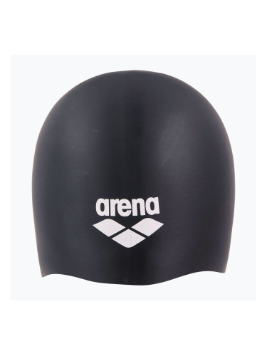 Arena Шапка за плуване с дълга коса черна/бяла