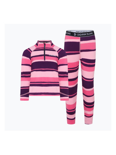 Детски комплект Didriksons Jadis PR Set 4 trails pink