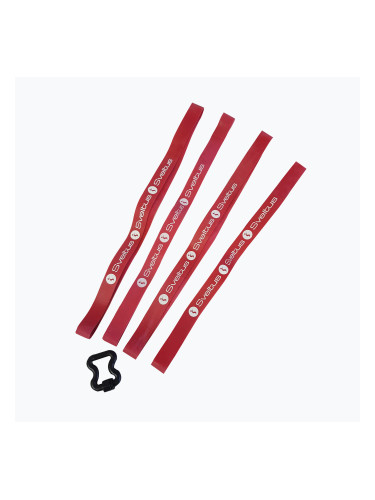 Ластици за упражнения Sveltus Rubberfit red