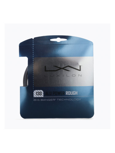 Тенис струна Luxilon Alu Power Rough 130 12,2 м сребриста WR8302701