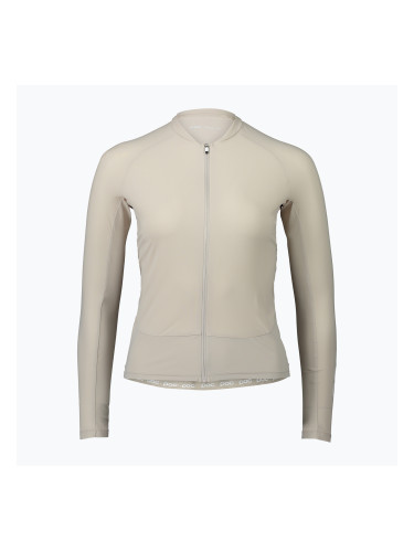 Дамски колоездачен екип с дълъг ръкав POC Essential Road light sandstone beige