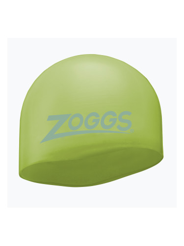 Zoggs Ows Силиконова ябълковозелена шапка за плуване